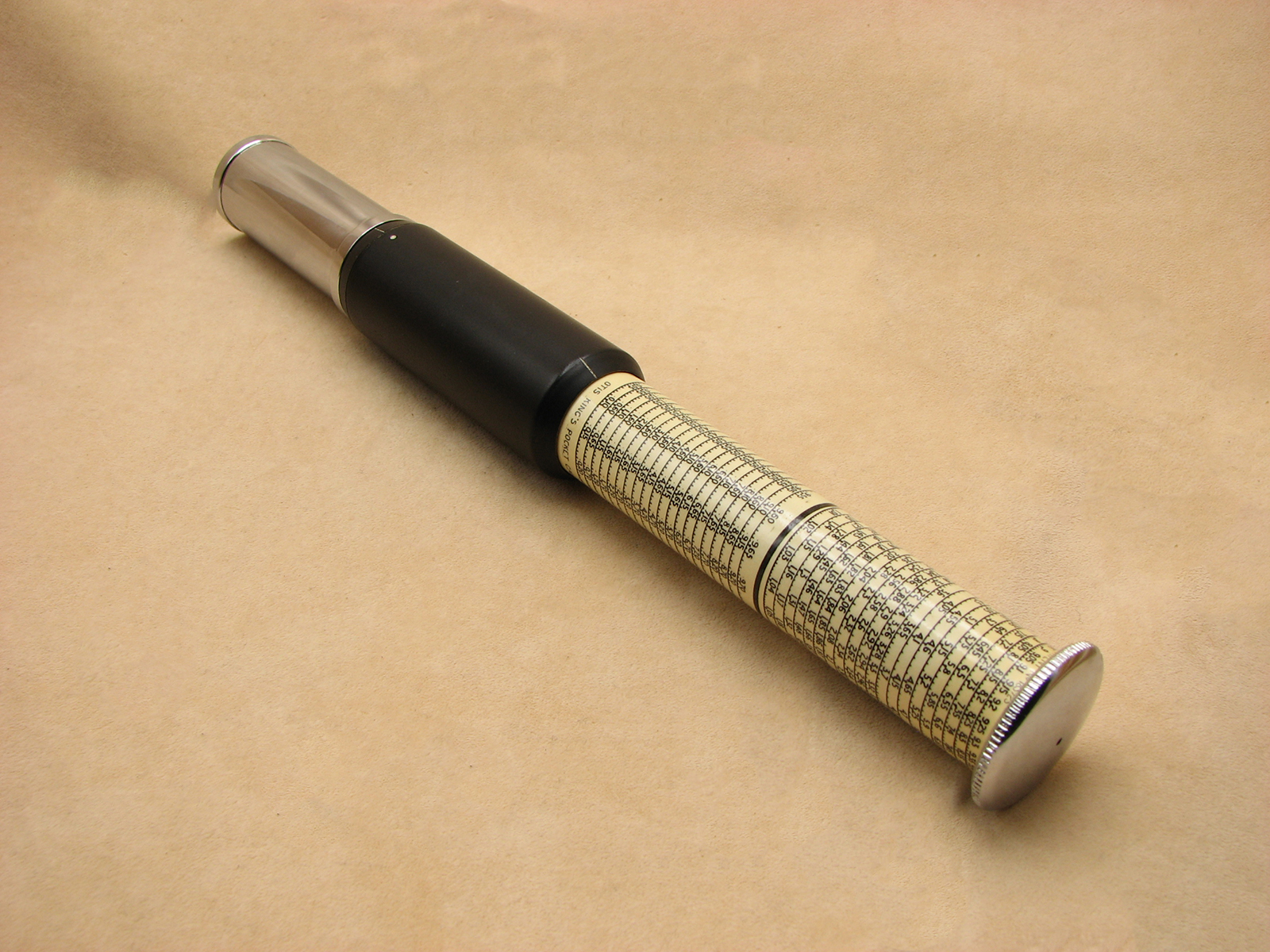 1960's Otis King Model L type C cylindrical slide rule in original box